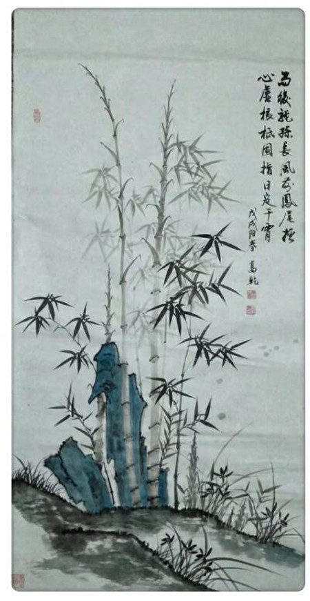 高风亮节 竹韵清风----实力派画家高乾画竹作品欣赏