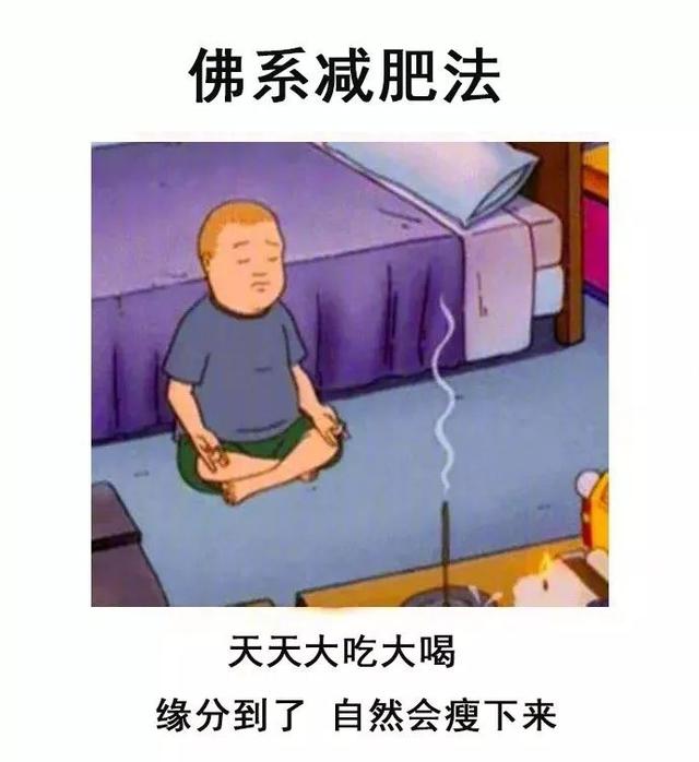 佛系青年专用表情包:佛系养生法
