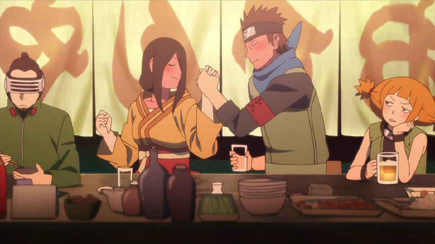 火影博人传:花火和木叶丸，不推荐博人中忍考试，要走鸣人的路?