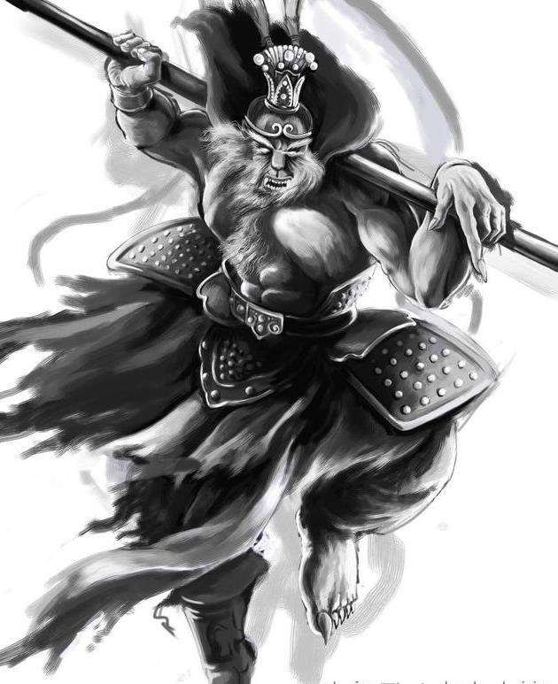 来源么,听说孙悟空本为花果山上一块仙石所生,知名无姓,无父无母,少年时拜菩提祖师处,得名孙悟空。 孙悟空的故事仿佛不用在赘述了,从大闹龙宫,到大闹地府,上天界当弼马温,下花果山做美猴王,打败托塔天王和三太子,二上天界封齐天大圣,办理蟠桃园。又因醉酒搅乱王母的蟠桃嘉会,偷吃太上老君的金丹,随后大闹天宫,十万天兵天将、四大天王、二十八星宿对其围歼亦不克不及将其打败,厥后在与如来的赌钱斗法中得胜,被压在如来舍去一手化作的五行山(唐时改名两界山)下五百余年悔过自新。