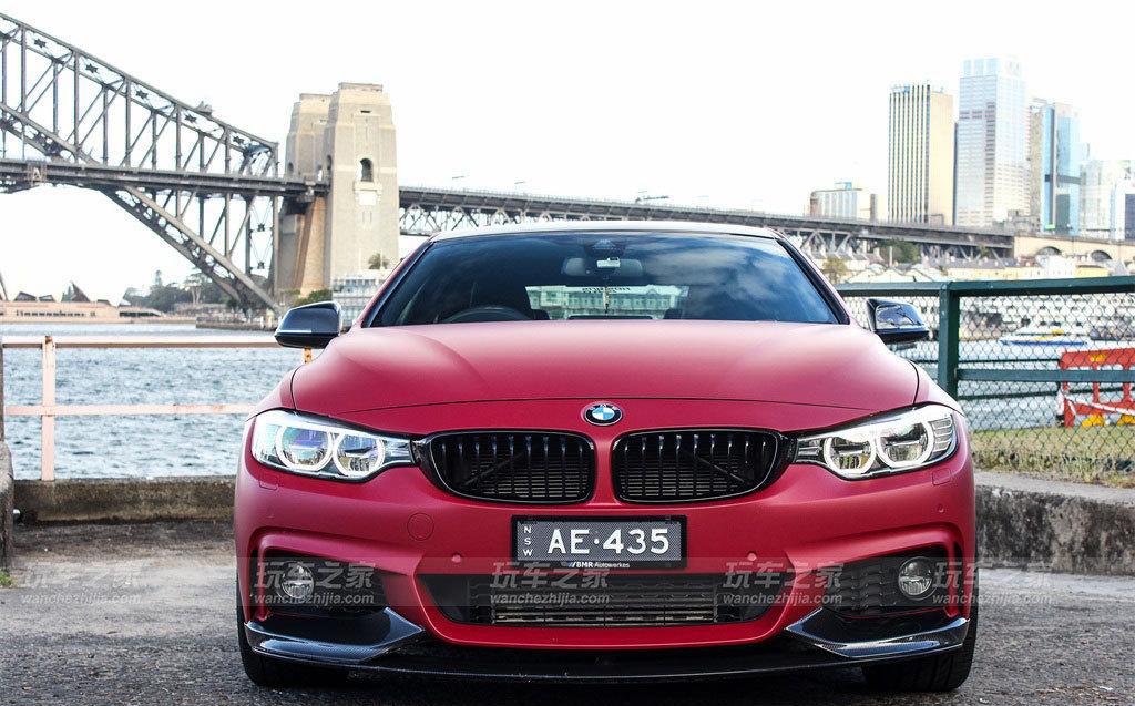 坚决不向M4靠拢, 宝马435i改装案例, 迷人的红与黑