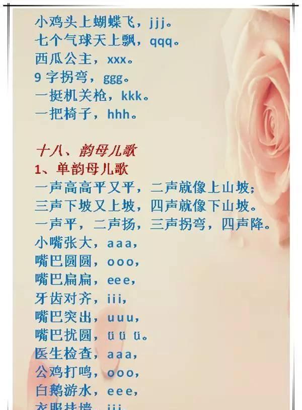 天才妈妈! 把幼儿园到小学6年拼音知识全变顺