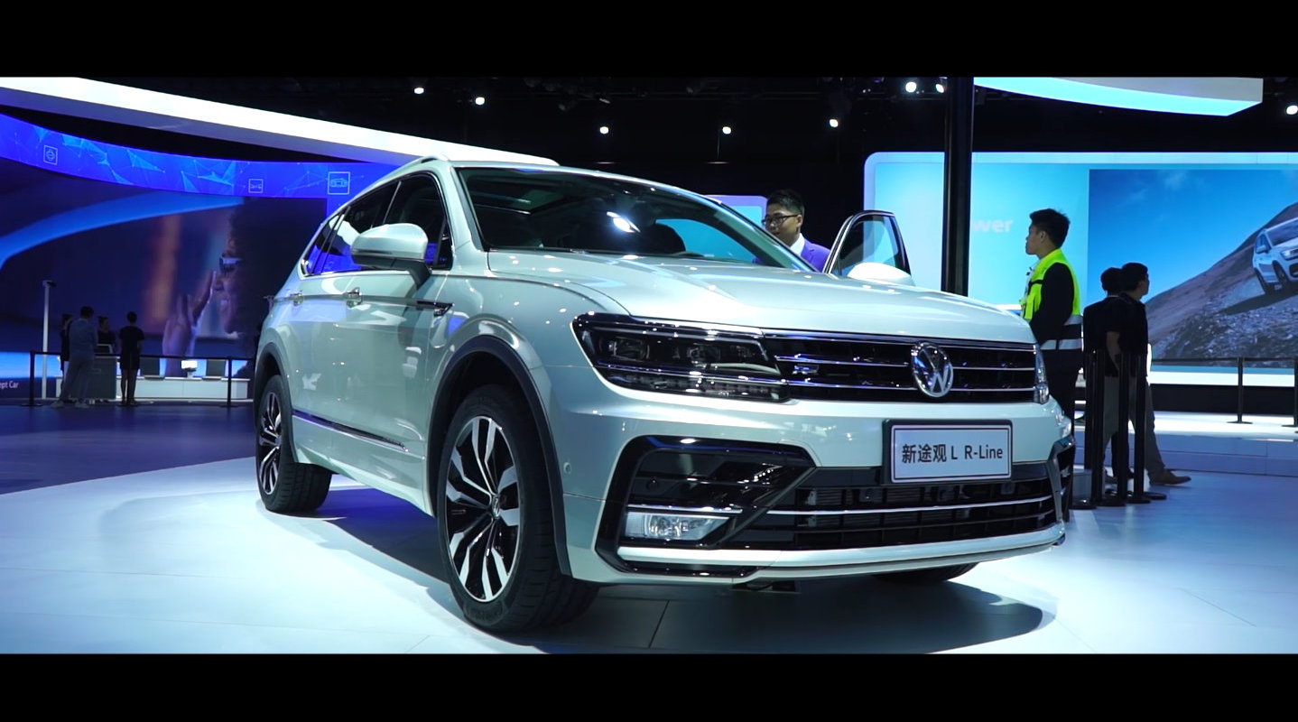 向进口造型设计靠拢 广州车展静态体验大众新途观L