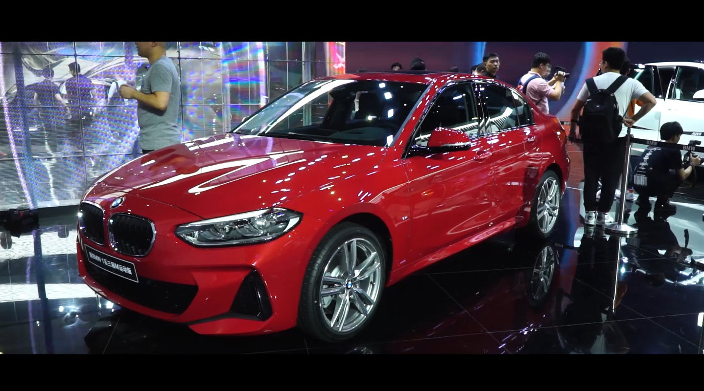 年轻就该更加激进 广州车展静态体验宝马1系M套件版