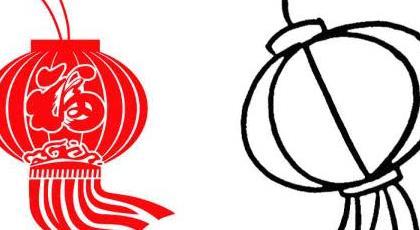 好看的灯笼简笔画教你轻松学会