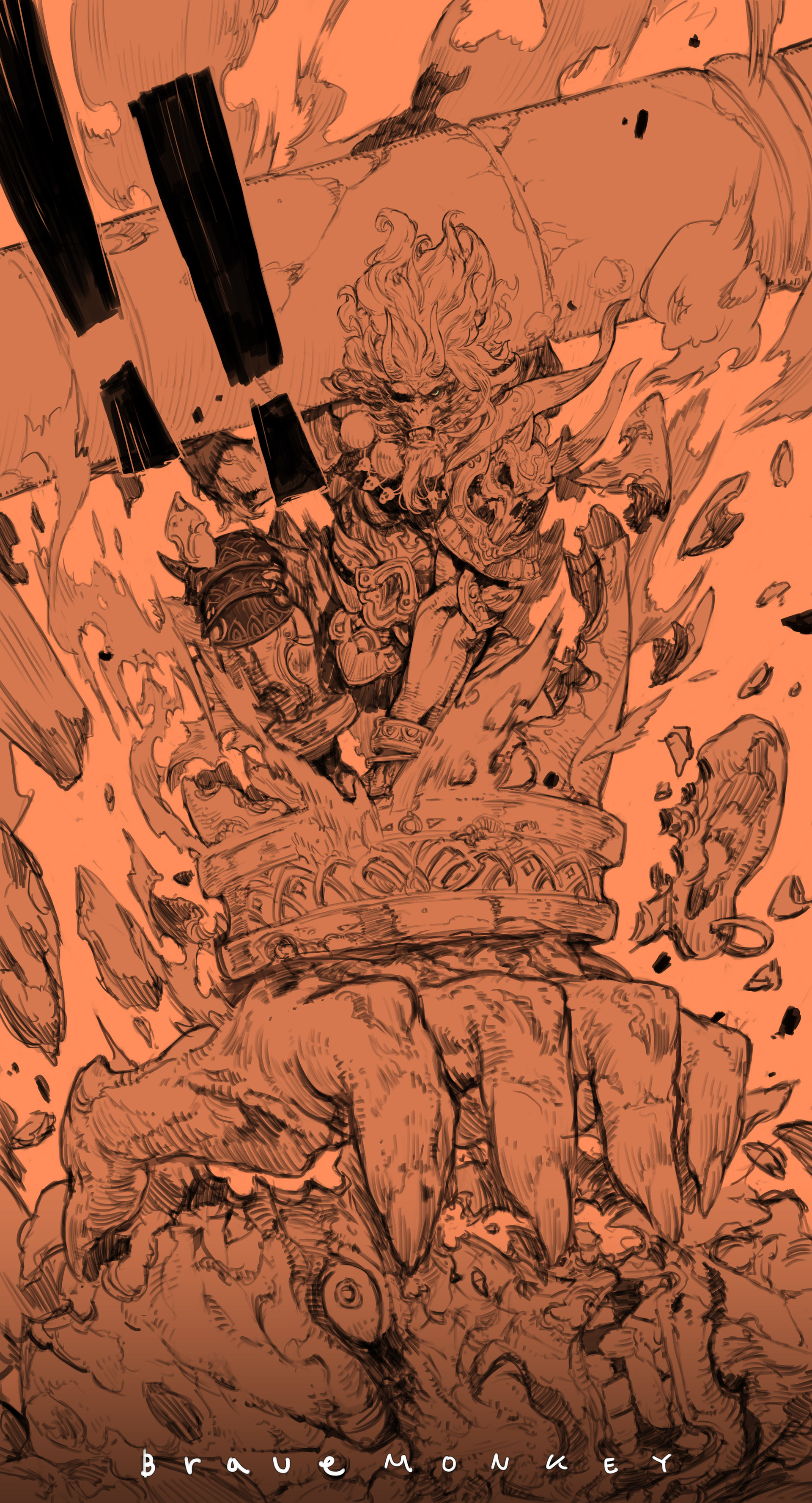 韩国插画师 Ham Sung-Choul(braveking) ins:braveking