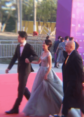 雷佳音赶集式走红毯被佟丽娅吐槽 网友调侃:和丫丫一起显的头更大