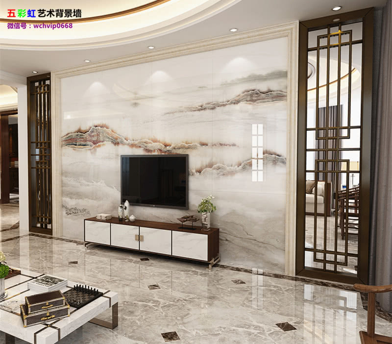 要想住得舒适,电视背景墙与边框要配搭好,晒晒新家硬装效果