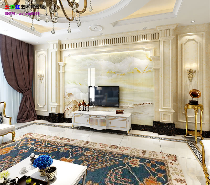 要想住得舒适,电视背景墙与边框要配搭好,晒晒新家硬装效果