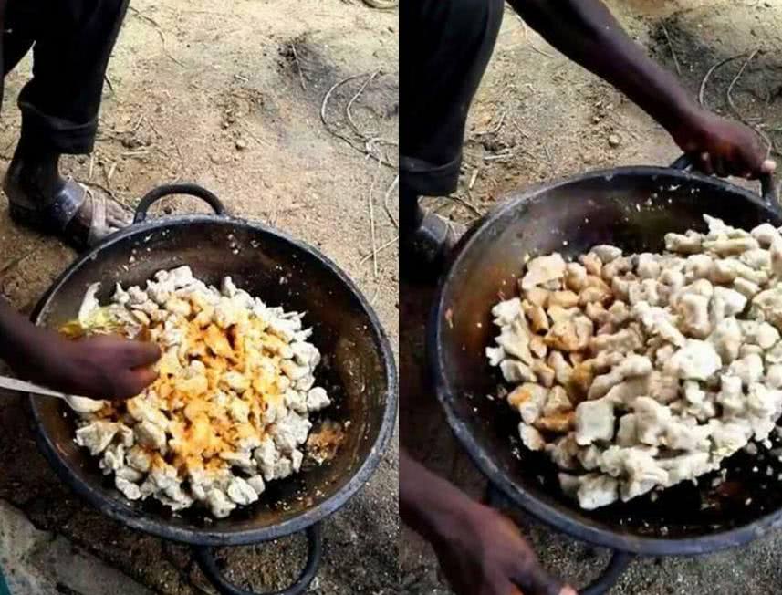 非洲人吃饺子,过凉水只为了不烫手?