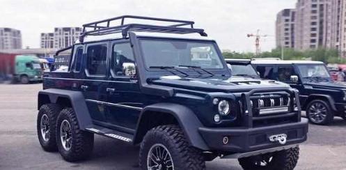 越野界的威猛先生，6×6国产六驱车外观，猛禽坦途都要认怂了！