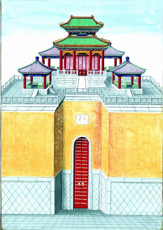 绘画| 18世纪法国传教士画笔下的中国建筑插画_新浪