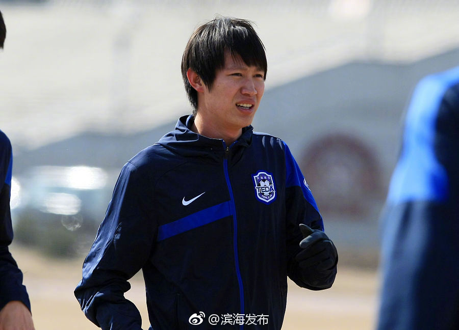 马磊磊试训天津泰达