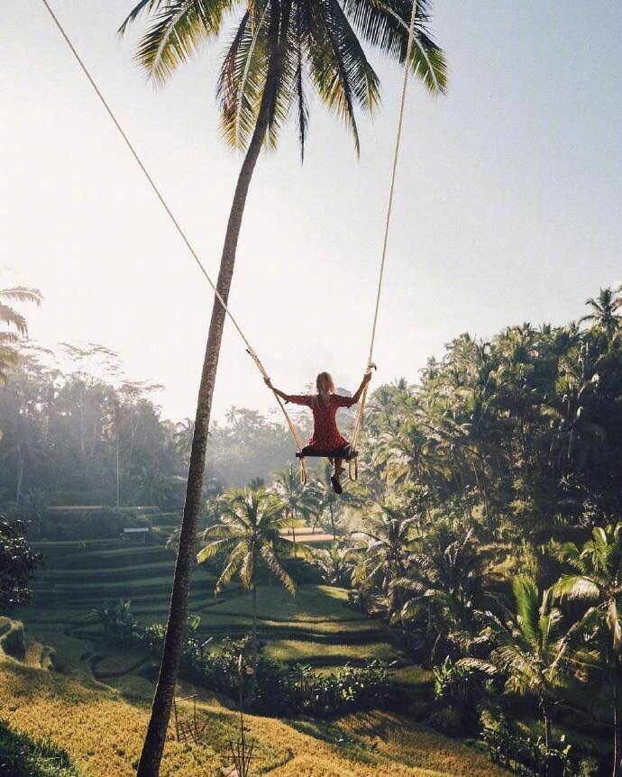 巴厘岛 bali swing 网红秋千