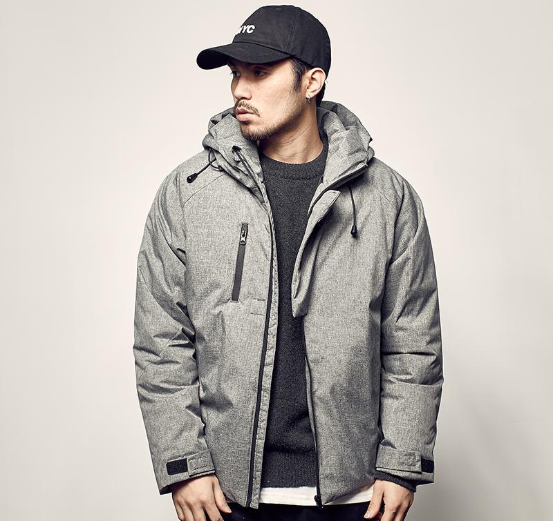 穿衣搭配男--原来连帽卫衣搭羽绒服可以这么潮