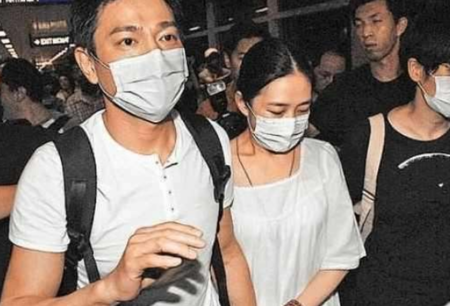 52岁刘德华再当爹？娇妻朱丽倩被拍大肚如箩，被他宠成公主
