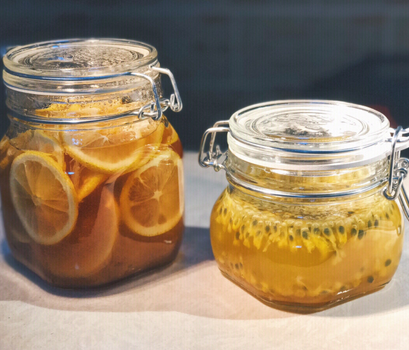 蜂蜜柠檬汁!百香果蜂蜜汁!每天喝一杯月瘦10斤