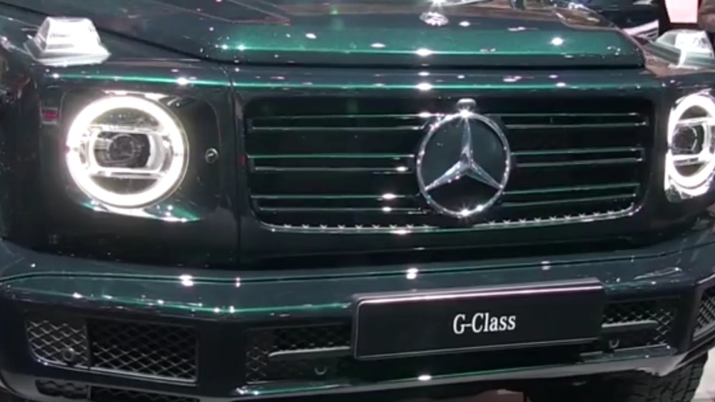 汽车 跑车 2018底特律车展 2019款奔驰G-Wagon 首次亮相...