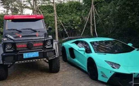 三亚惊现改装版G63，和兰博基尼相比就像是坦克
