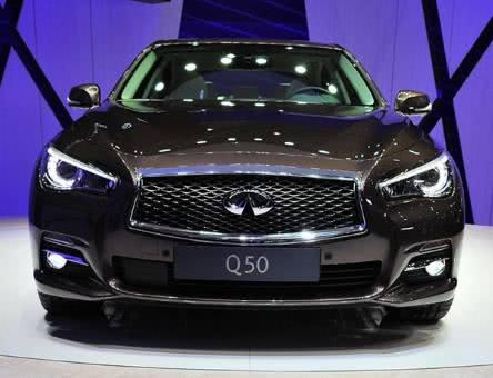 英菲尼迪Q50看起来个性十足，深受消费者喜欢