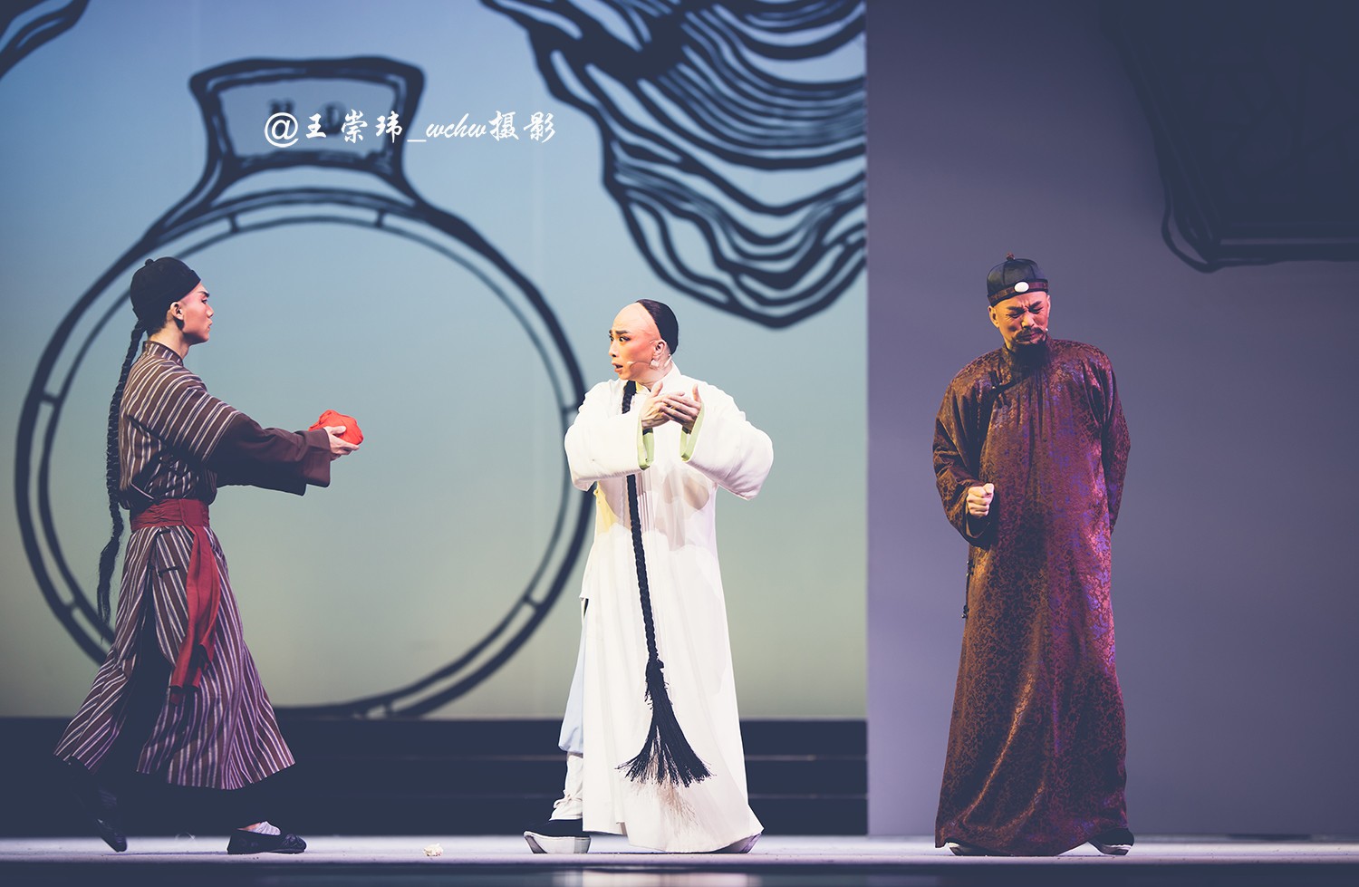 浙江绍剧艺术研究院在北京天桥剧场演出新编历史剧“绍兴师爷”