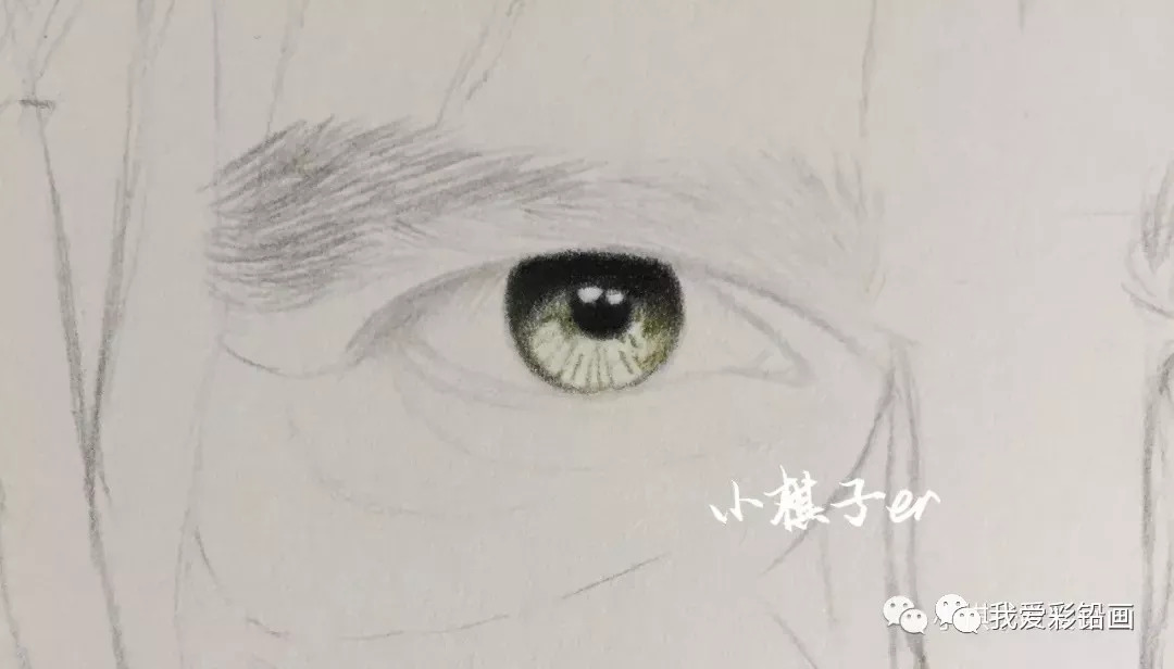 50步只画了一眼睛~~教你画超写实，真的不容易！