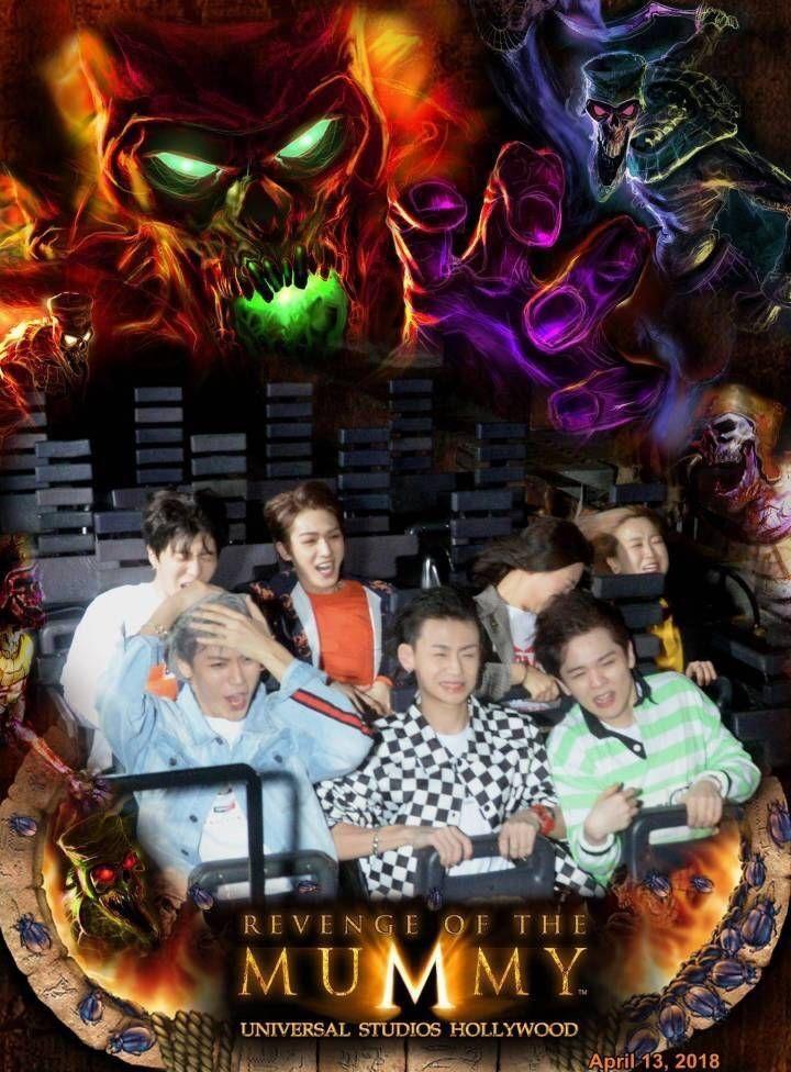 百分九少年现身美国狂购物闯鬼屋, 首张集体合