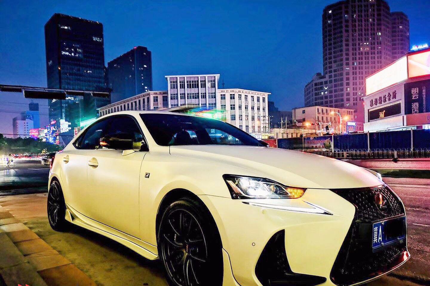 雷克萨斯IS300漆面保护，贴XPEL隐形车衣