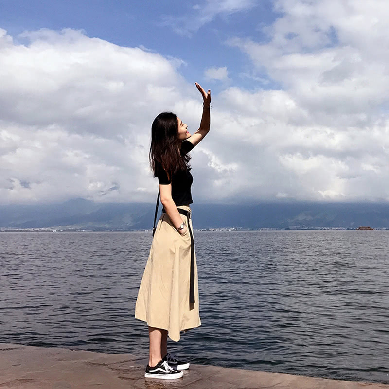如果你是80后,尽量多穿这些气质淑女装 原宿鞋,优雅轻