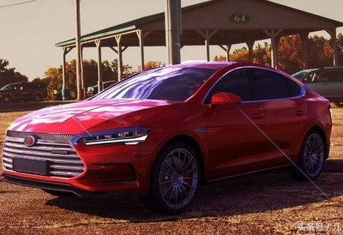 全新一代比亚迪秦官图曝光，或将以秦Pro命名，北京车展将首发