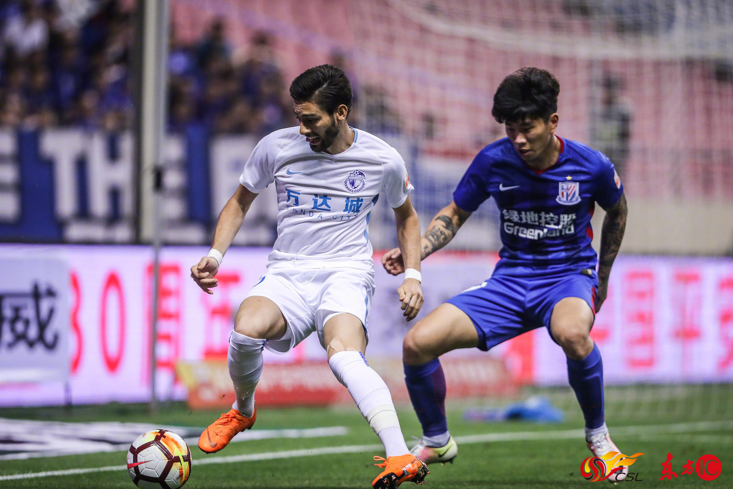 2018中超联赛第八轮上海绿地申花vs大连一方