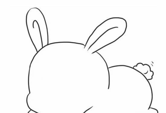 超可爱的小兔子简笔画,孩子的最爱