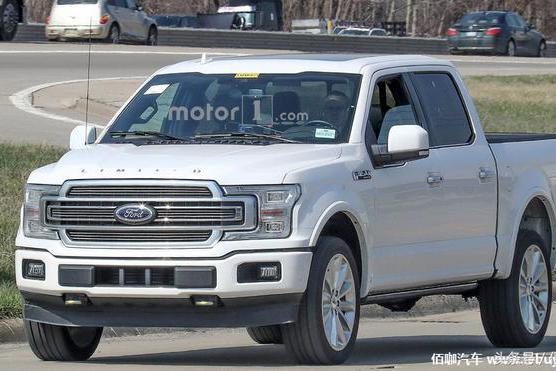 2019款福特F-150 Limited路试谍照 年内亮相