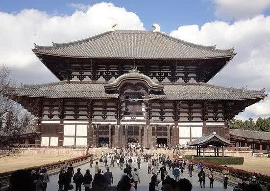 日本模仿中国建的造东大寺