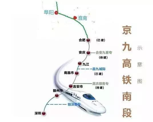 京九高铁为什么不直走湖南,而要绕道江西?