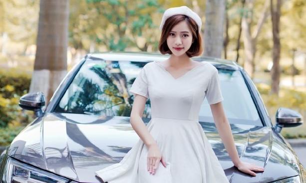 怎么还不上车, 女神在奥迪A4L上等你, 约驾奥迪A4L