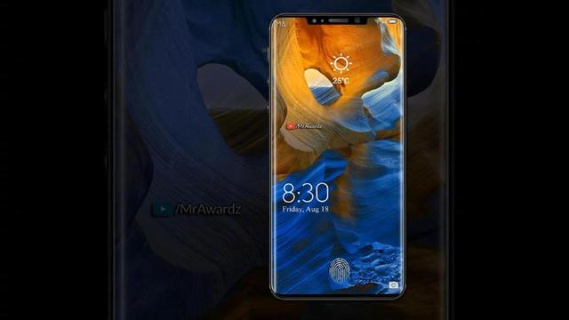 小米8配置:7.8mm机身厚度+刘海屏 3300毫安续