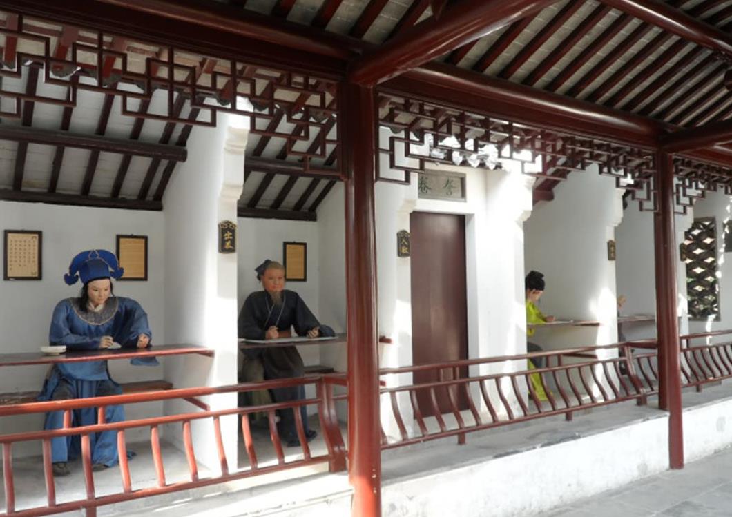 古代科举考试图片