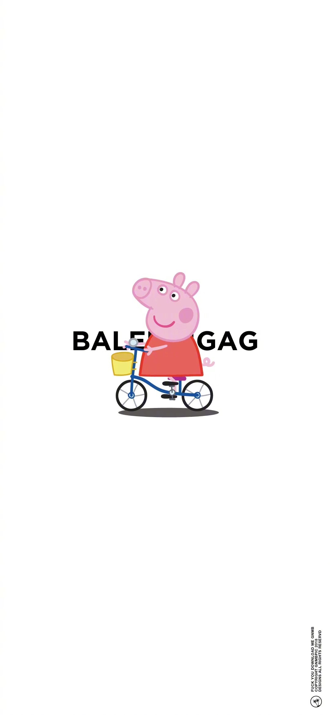 小猪佩奇联名壁纸掌声送给社会人