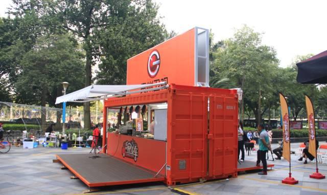 集装箱改造的售卖亭,经济方便又时尚流行!