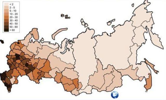 俄罗斯人口每年都在减少,到2050年还剩下