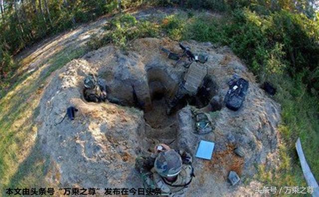 步兵散兵坑挖掘技巧,步兵必学的战场保命知识