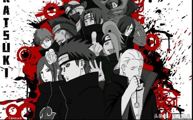 火影忍者:晓组织成员死亡瞬间,四个自杀身亡,一个死得真惨烈!