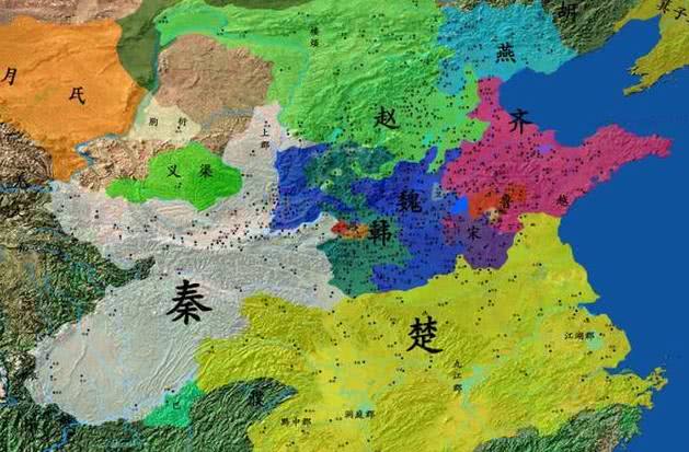 翻遍历史,战国时期的为何唯独韩国没有被当做