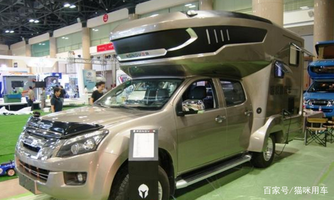 江铃D-MAX单排四驱房车,供6人休息,售价35万