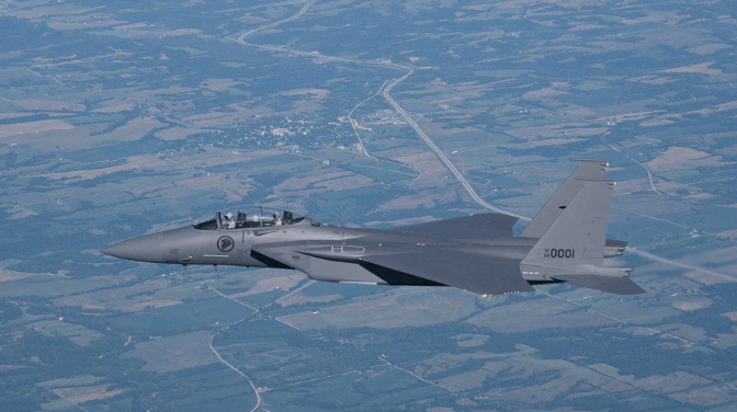 F-15SG战机细节特写!波音公司专为新加坡生产