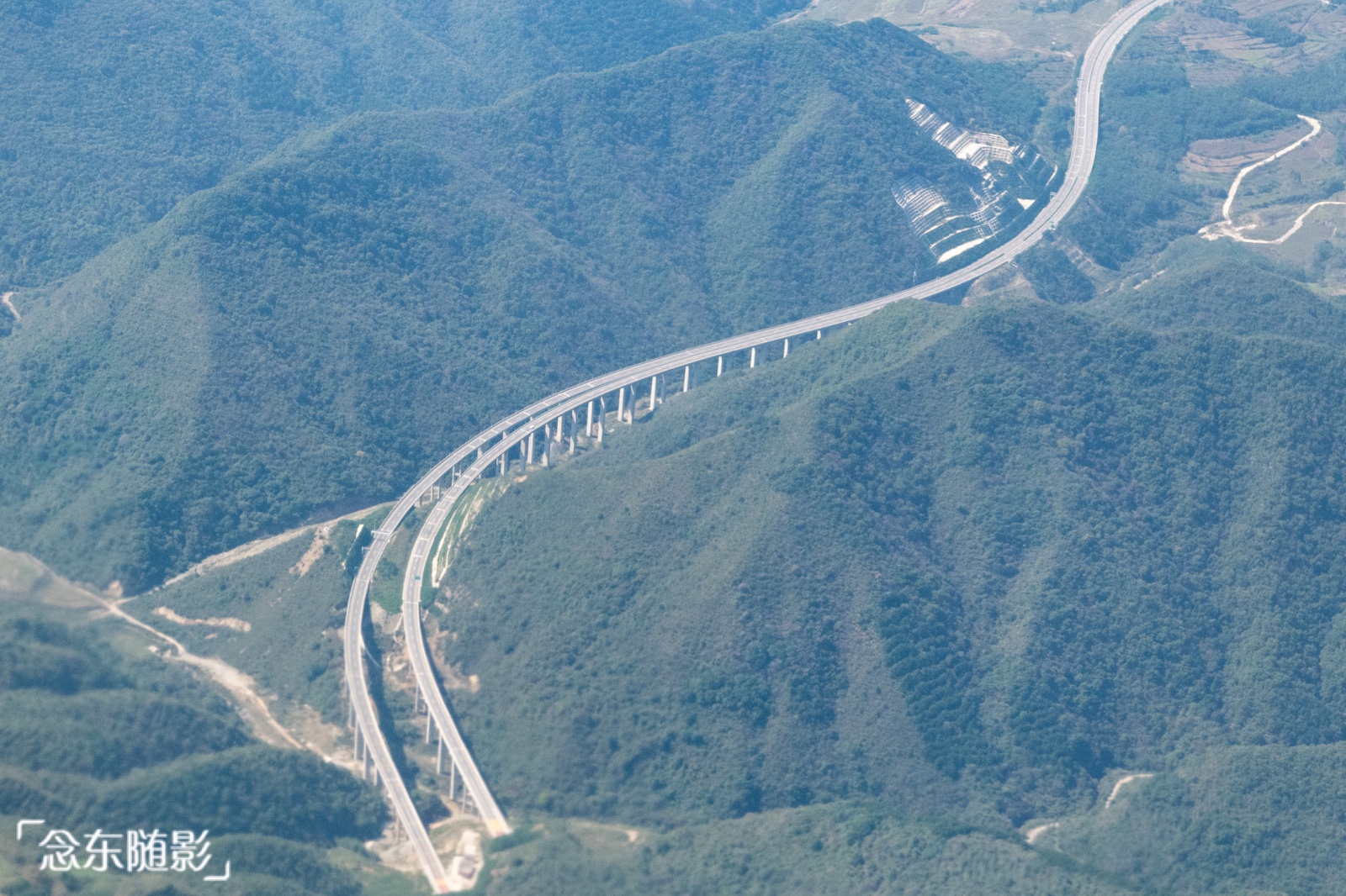 北京飞西安:从高空看地面原来如此不一样 第五