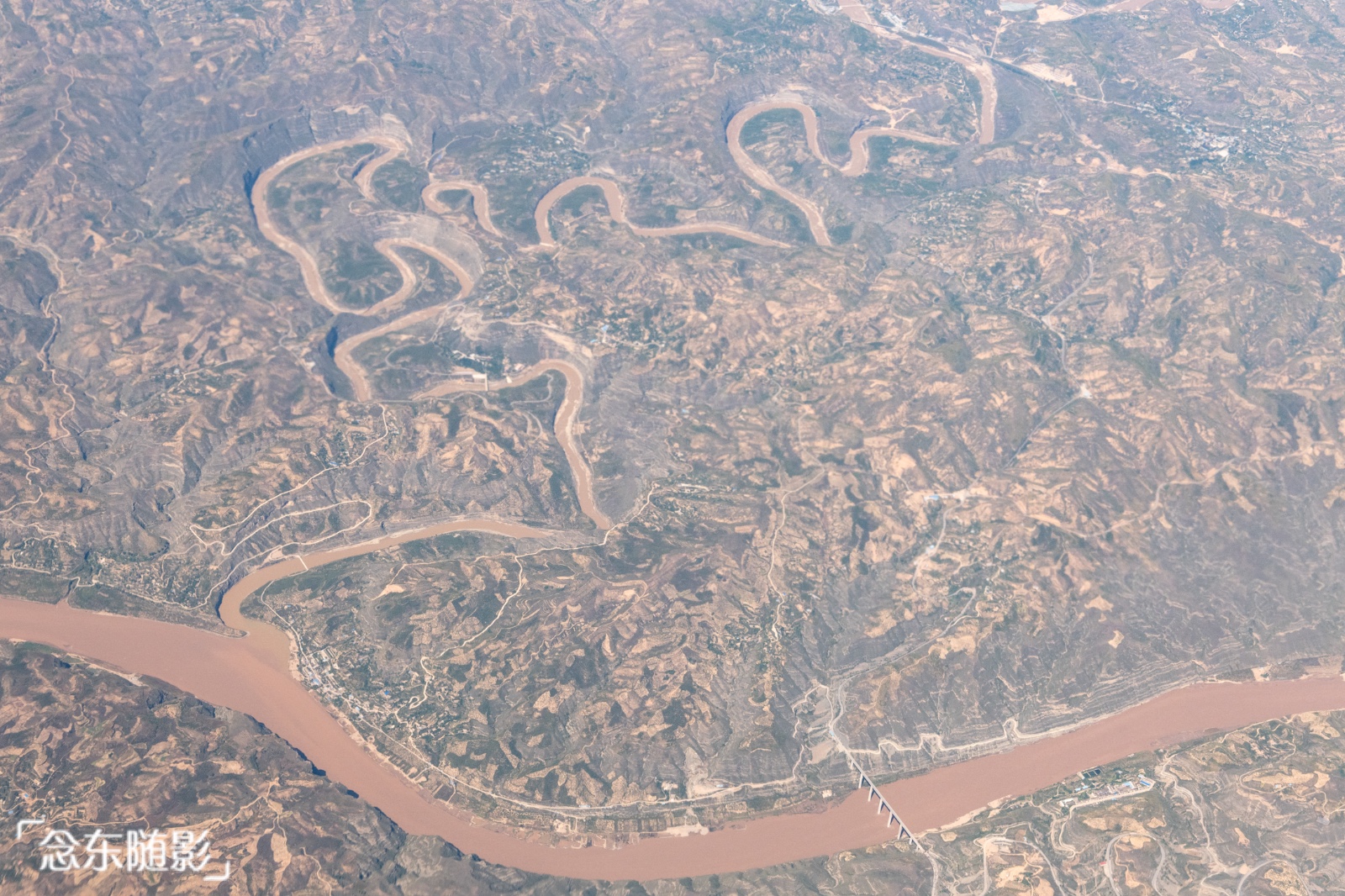 北京飞西安:从高空看地面原来如此不一样 第五