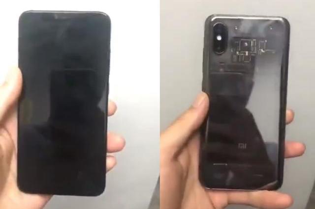 手机厂商玩花样不断!小米8简单粗暴透明后壳科