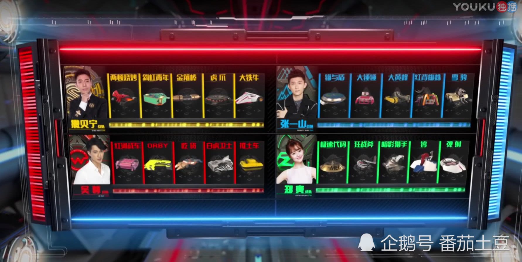 盘点4支战队经理人的铁甲,郑爽战队竟是清一色